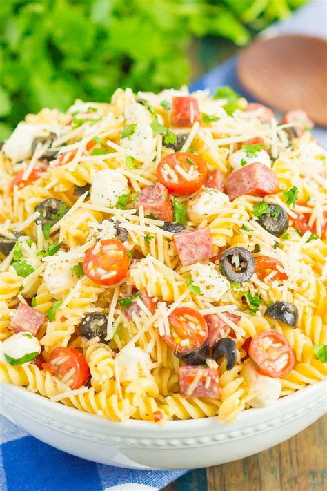Spaghetti salad recipe in case you are searching out the correct dish to bring to a pot luck dinner, this is the only! Easy Italian Pasta Salad - Pumpkin 'N Spice
