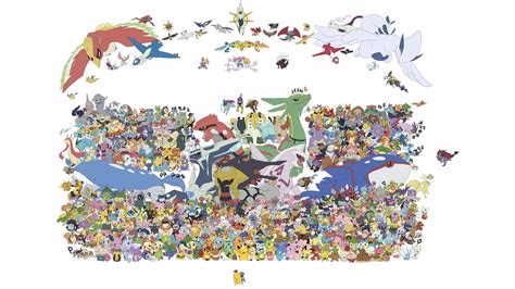 All Pokemon Gen 1 8 1920x1080 Download Hd Wallpaper Wallpapertip