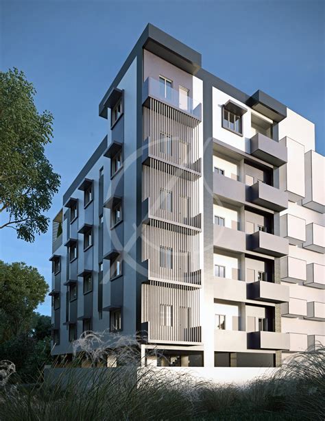 Wow Apartment Design Facade H Residence At Soetta