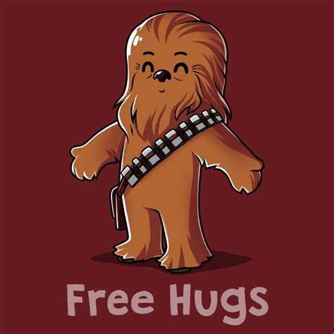 Hug a Wookiee - T-Shirt / Mens / S | Star wars drawings, Star wars