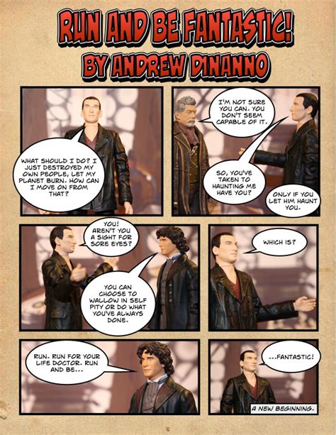 Doctor Who Run And Be Fantastic By Andrew Dinanno Andrew Dinanno S Comics And Creativity