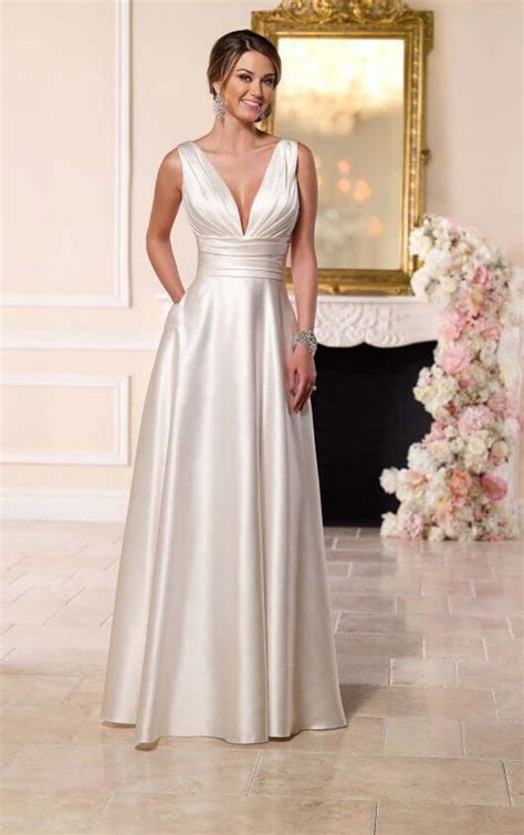 Free shipping and rush order options available. Luxe Satin Wedding Dress | Stella York Wedding Dresses