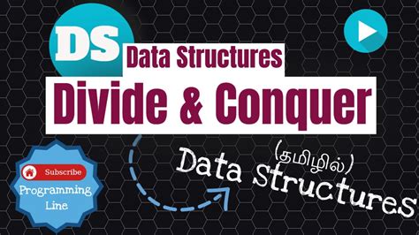 What Is Divide And Conquer In Tamil Data Structures In Tamil Youtube