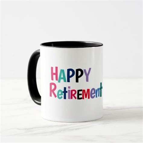 Happy Retirement Mug | Mugs, Happy retirement, Retirement