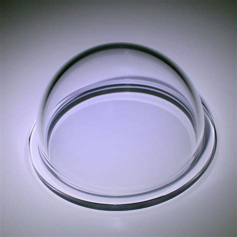 Customize Glass Dome Cover Lens Half Dome Port With Flange China