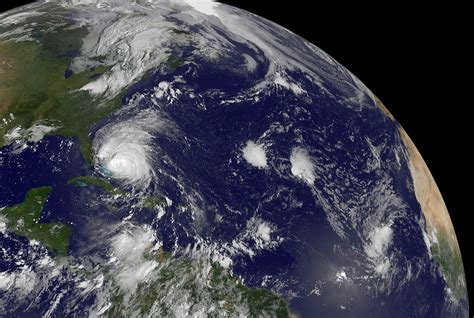 Hurricane Free Stock Photo Satellite View Of A Hurricane 16377
