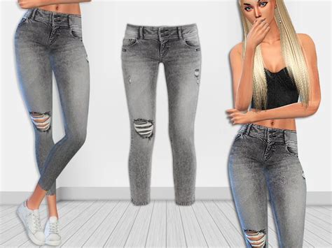 Ltb Low Rise Jeans Design By Saliwa Found In Tsr Category Sims 4