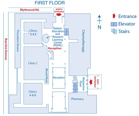 Sunnybrook Hospital Floor Plan Floorplansclick