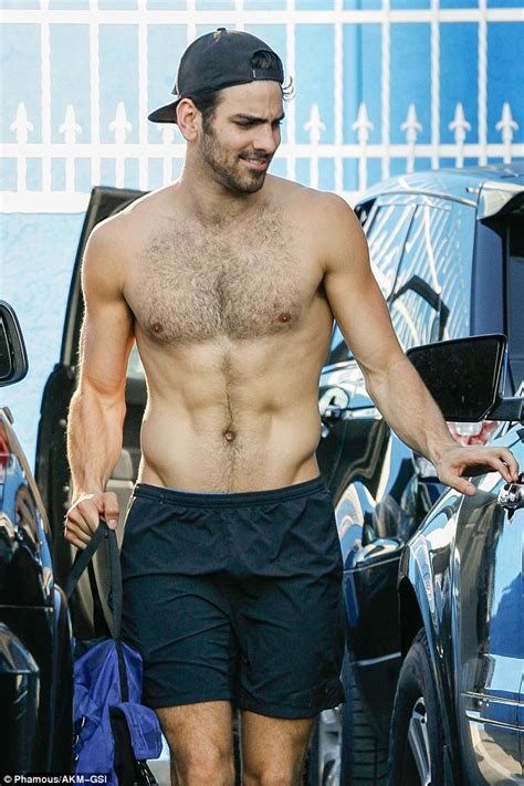 Dancing With The Stars Nyle Dimarco Topless After Hollywood Rehearsals Daily Mail Online