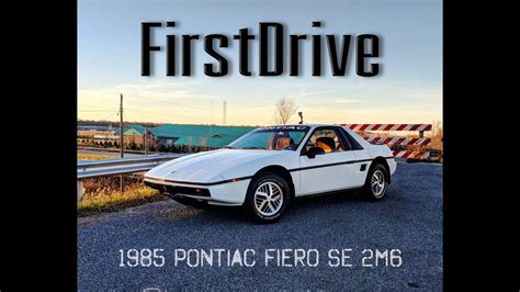 First Drive 1985 Pontiac Fiero Se 2m6 Youtube