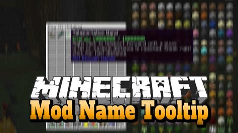 Mod Name Tooltip 1181 1171 1165 1122 Minecraft Mods
