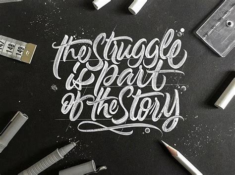 Beautiful Lettering And Typography Design Hand Lettering Alphabet Ipad