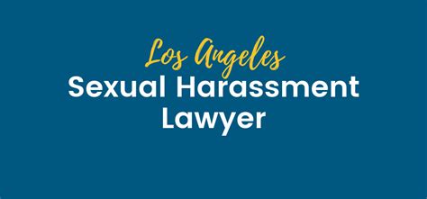 los angeles sexual harassment lawyer employment law sfvba