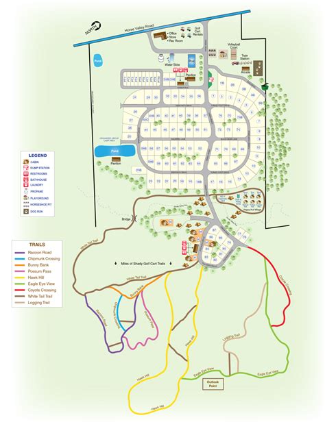 Resort Map Wildwood RV Resort