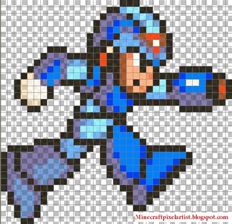 Megaman X Pixel Art Template Pixel Art Images And Photos Finder