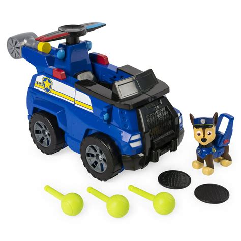 Paw Patrol Flip And Fly Chase 2 In 1 Transforming Vehicle Walmart