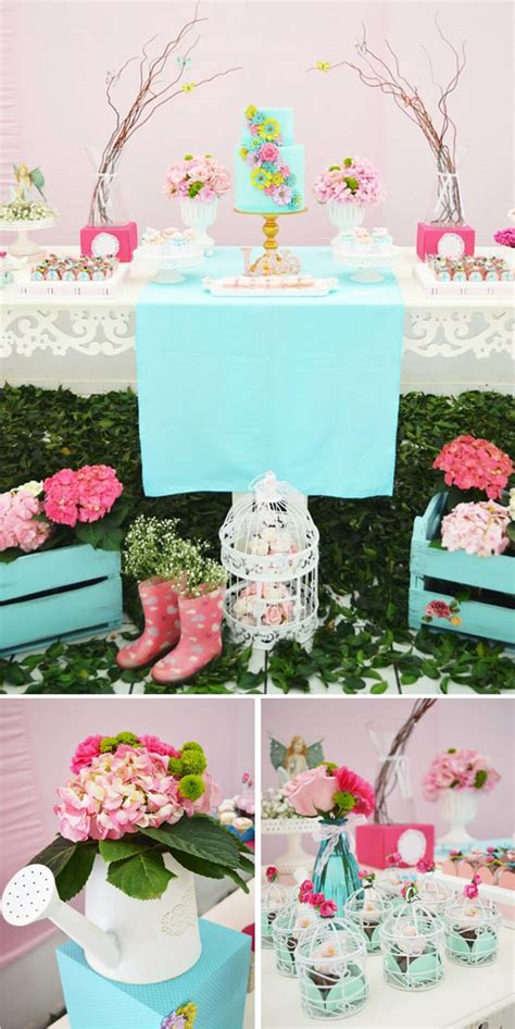 This theme is especially easy to organize during the spring and summer, when fresh flowers and potted plants are available and at their peak. Fresh Ideas for a Springtime Baby Shower | RegistryFinder.com