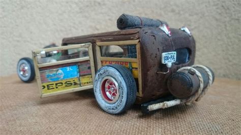 Pin By Zsolt Abuczki On Handmade Rat Rod 124 Toy Car Rat Rod Toys