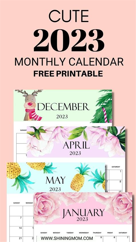 Printable 2023 Calendar One Page World Of Printables 2023 Printable