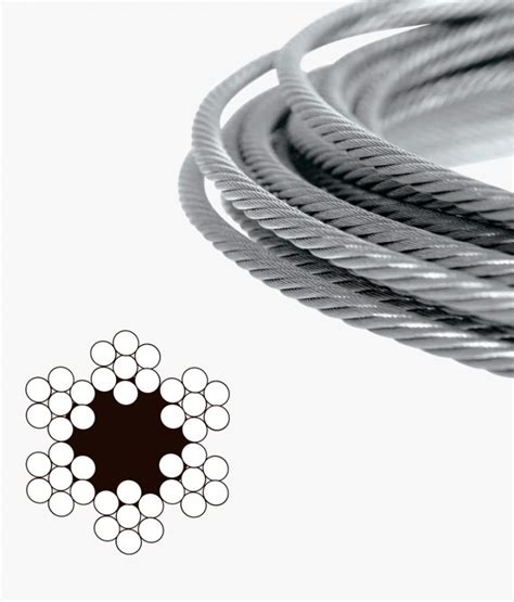 Cable De Acero 6x7 Fc Milimetrico 297 Rumi Import