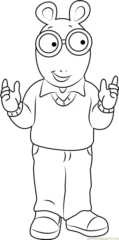 Arthur Coloring Pages Printable Coloring Pages