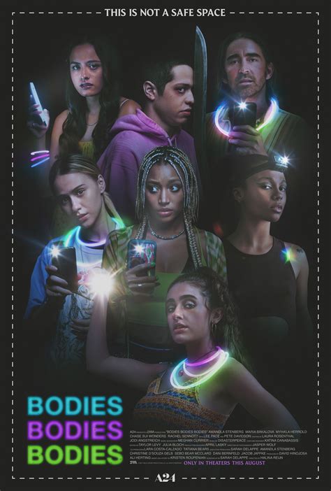 Bodies Bodies Bodies Poster Warns That This Is Not A Safe Space