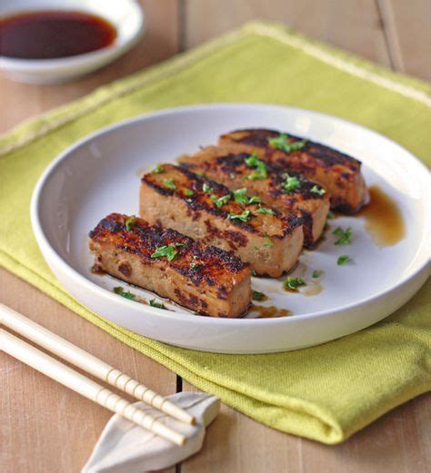 Tofu mariné à la sauce soja miel et gingembre Vegetarian Recipes Easy