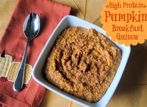 Pumpkin Breakfast Quinoa Peanut Butter Fingers