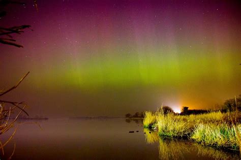 Northern Lights Over The Uk Spectacular Aurora Borealis Pictures Taken