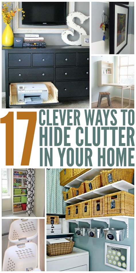 18 Clever Hidden Storage Ideas To Hide Clutter Home Organization