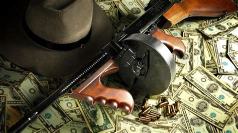 Gangster Gun Money Hat Hd Gangster Wallpapers Hd Wallpapers Id 62555