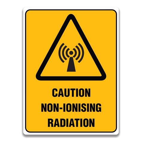Caution Non Ionising Radiation Sign Safety Sign And Label