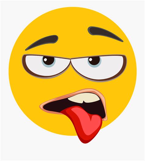 Disgusted Face Emoticon Transparent Emoji Emoticon Png Free