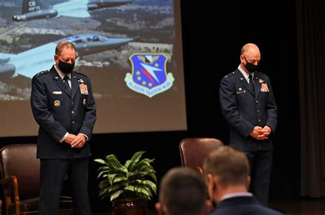 Air University Commander Visits Supt Graduation Columbus Air Force