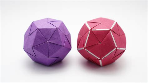 Origami Dodecahedron Jo Nakashima