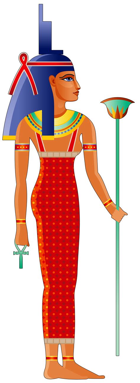 Isis Ancient Egptian Gods Ancient Society
