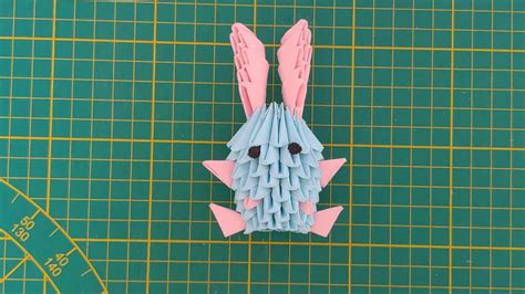 How To Make 3d Origami Bunny 3d Origami Animals Paper Animals
