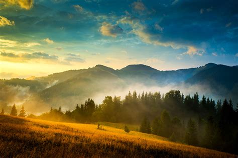 Photo Ukraine Carpathian Mountains Nature Sky Sunrises And Sunsets