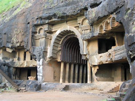 Temples Inside Caves Are What Remains Of An Ancient Buddhist Society
