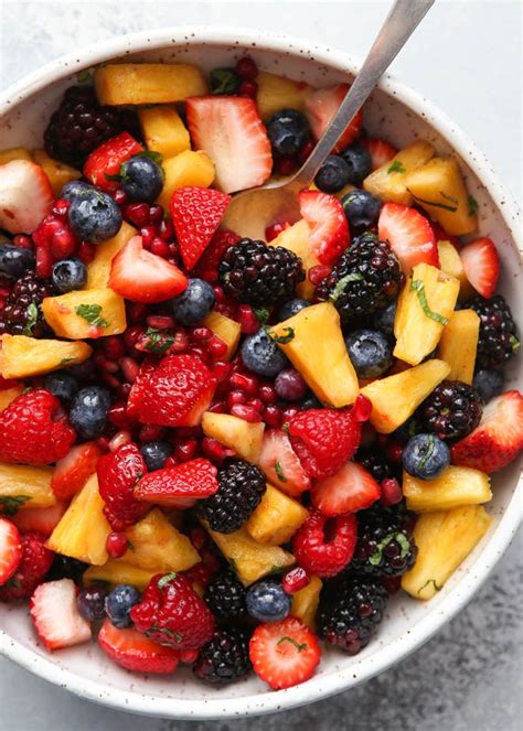 The best fruit cake recipe you'll ever make! Best Ever Fruit Salad - Completely Delicious