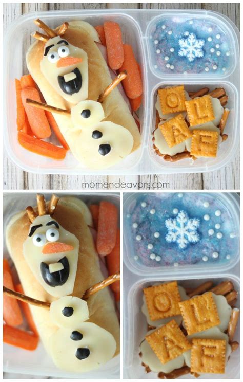 Make 14 Snacks And Meals With Olaf From Disneys Frozen Toddler Meals