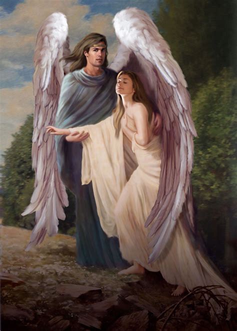The Angel Of The Lord Encamps Around Those Who Fear Him And Rescues