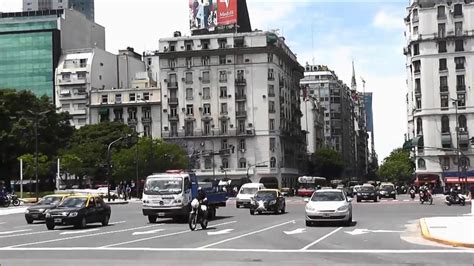 Buenos Aires Argentina Avenida 9 De Julio The Most Important Of The City Youtube