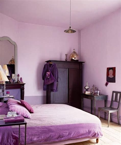 Lilac Bedroom Wall Ideas