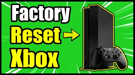 How To Factory Reset Xbox One And Make It Run Faster Keep All Apps