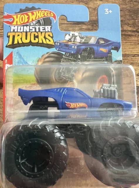 Hot Wheels Monster Trucks 2021 Mattel Rodger Dodger Blue Mini Toy Car