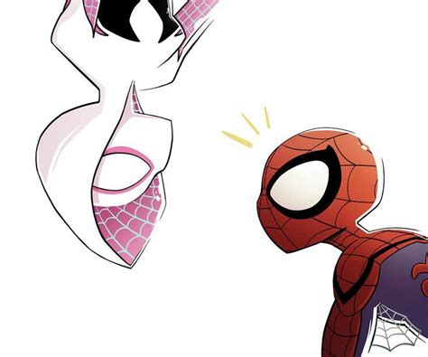 Un Buen Encuentro Gwen Spider Spiderman And Spider Gwen Spider Girl