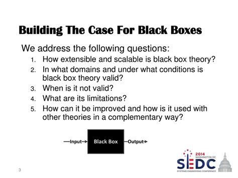 Ppt The Application Of Black Box Theory To System Development