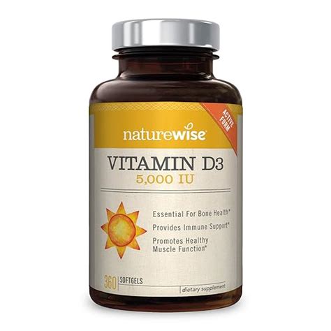 Naturewise Vitamin D3 5000 Iu Uk Ingredients Walmart Side Effects