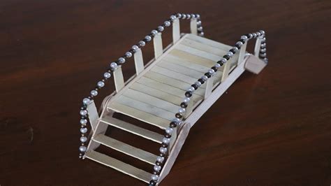 How To Make A Popsicle Stick Bridge Craft With Ice Cream Stick 5